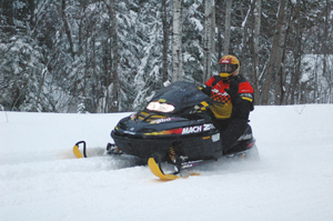 U.P. Snowmobiling